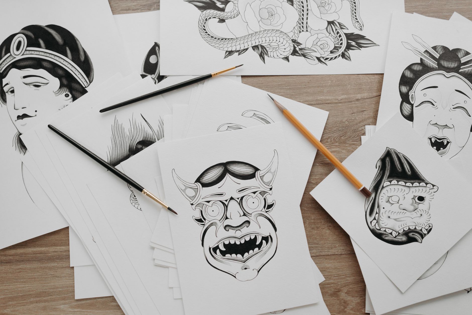 Ilustración de estilo japonés con arte y animación, cultura visual nipona